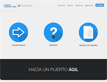 Tablet Screenshot of e-puertobue.com.ar